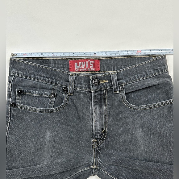 Levi's men’s super skinny jeans 510 red tab size 28 x 28 - Picture 6 of 11